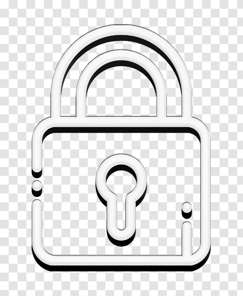 Lock Icon Tab Bar And Settings Password - Hardware Accessory Security Transparent PNG