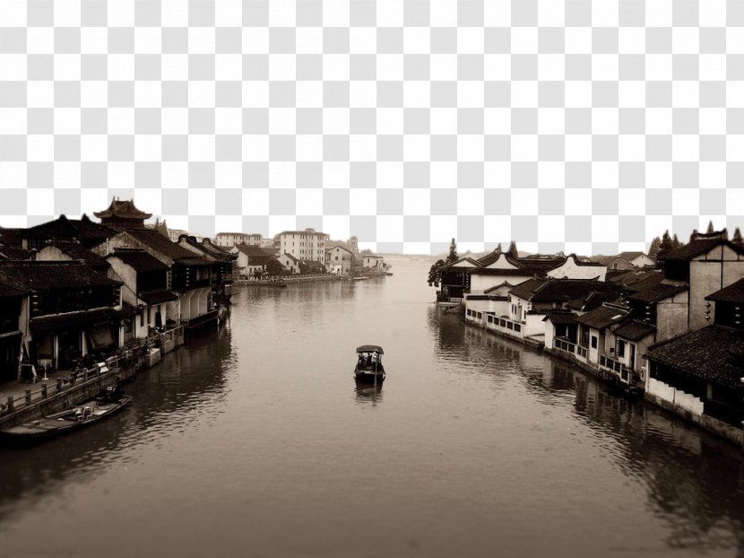 Grand Canal Zhujiajiao Ode To Gallantry DUX Oriental Restaurant Wallpaper - Town - Jiangnan Transparent PNG