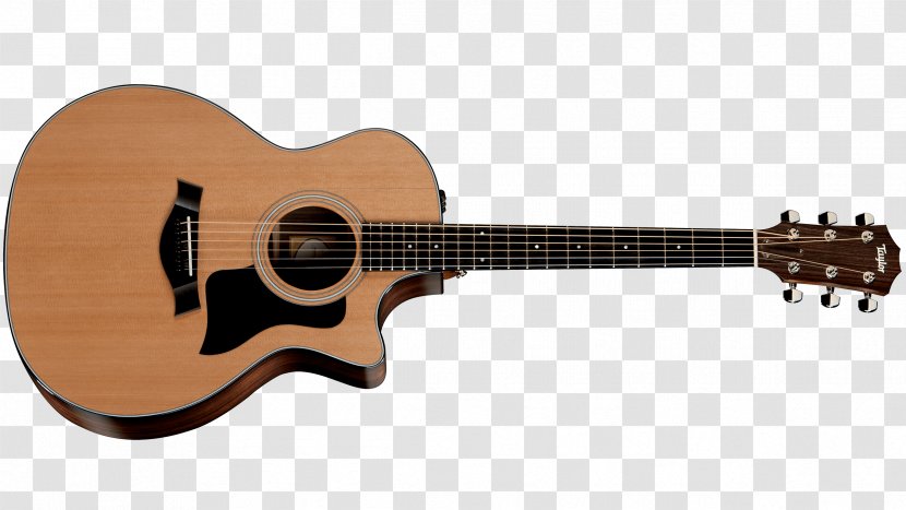 Acoustic Guitar Taylor Guitars Acoustic-electric - Watercolor Transparent PNG