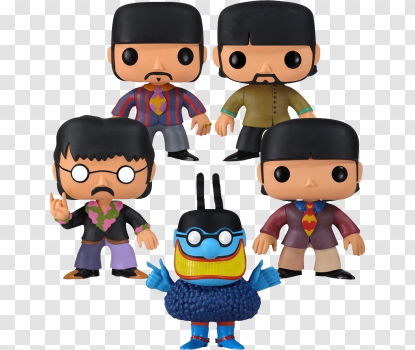 The Beatles Funko Yellow Submarine Action & Toy Figures Pop Rock - Blue Meanies Transparent PNG