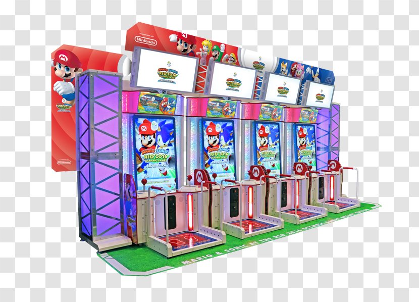 Mario & Sonic At The Olympic Games Rio 2016 Summer Olympics Arcade Game - Winter Transparent PNG
