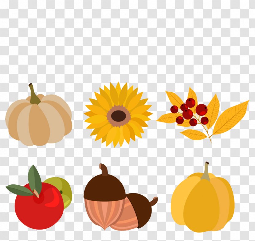 Autumn Euclidean Vector - Season - Painted Element Transparent PNG