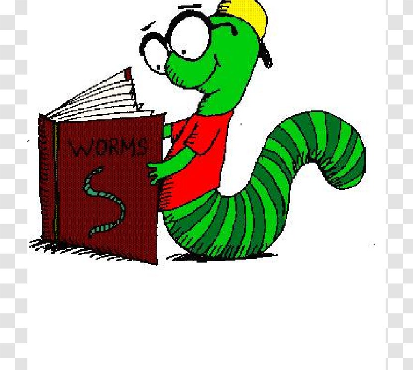 Bookworm Clip Art - Drawing - Pictures Transparent PNG