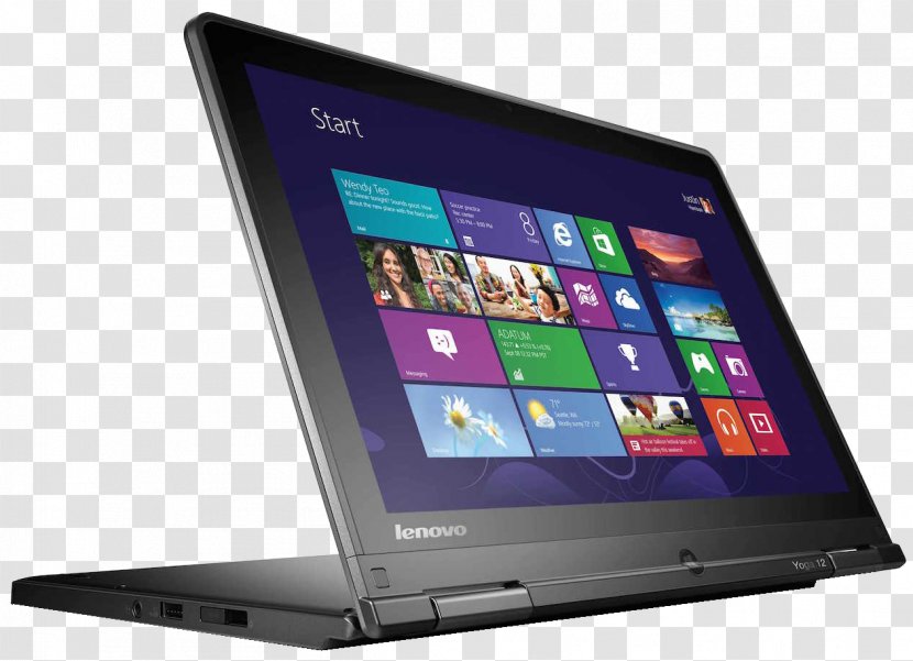 ThinkPad Yoga Laptop Lenovo 2-in-1 PC - Computer Monitor - Laptops Transparent PNG