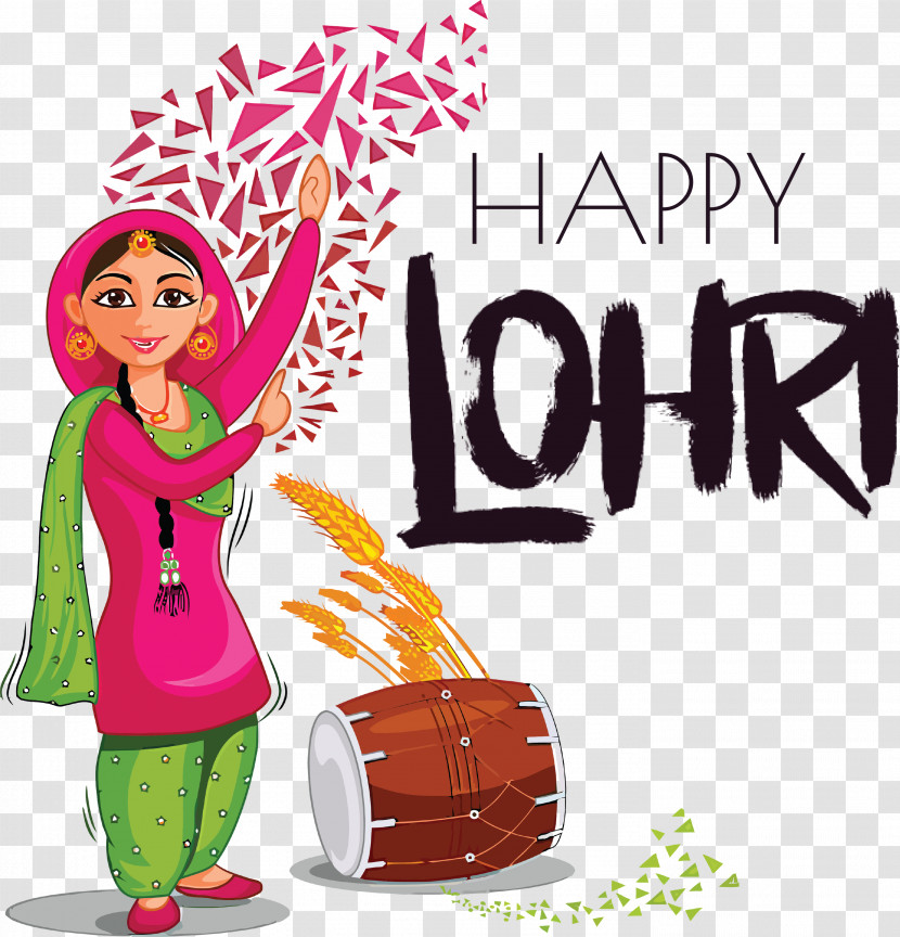 Happy Lohri Transparent PNG