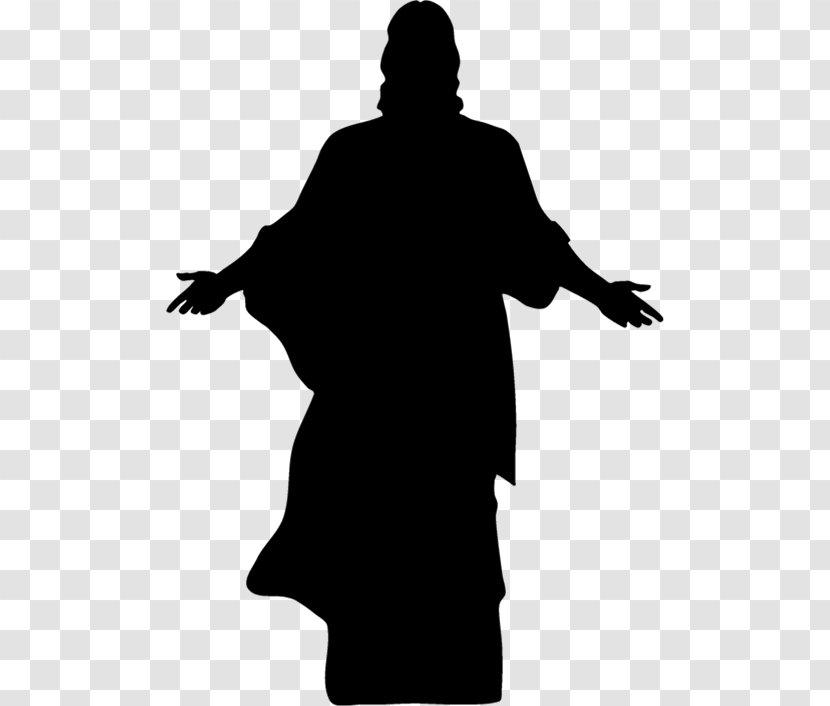 Silhouette Clip Art - Jesus Transparent PNG