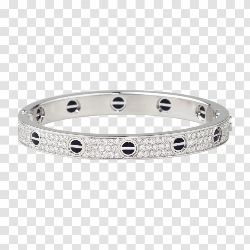 Love Bracelet Cartier Jewellery Diamond Transparent PNG