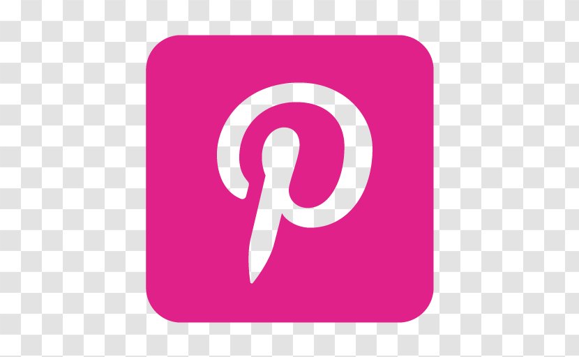 Logo Pinterest - Magenta - Design Transparent PNG