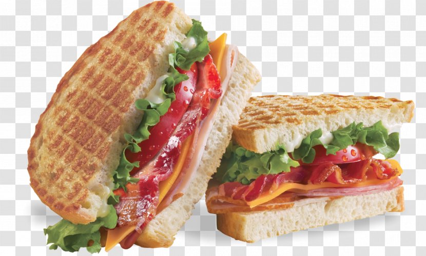 Club Sandwich Cheese Chicken Hamburger BLT - Dish - Grilled Food Transparent PNG