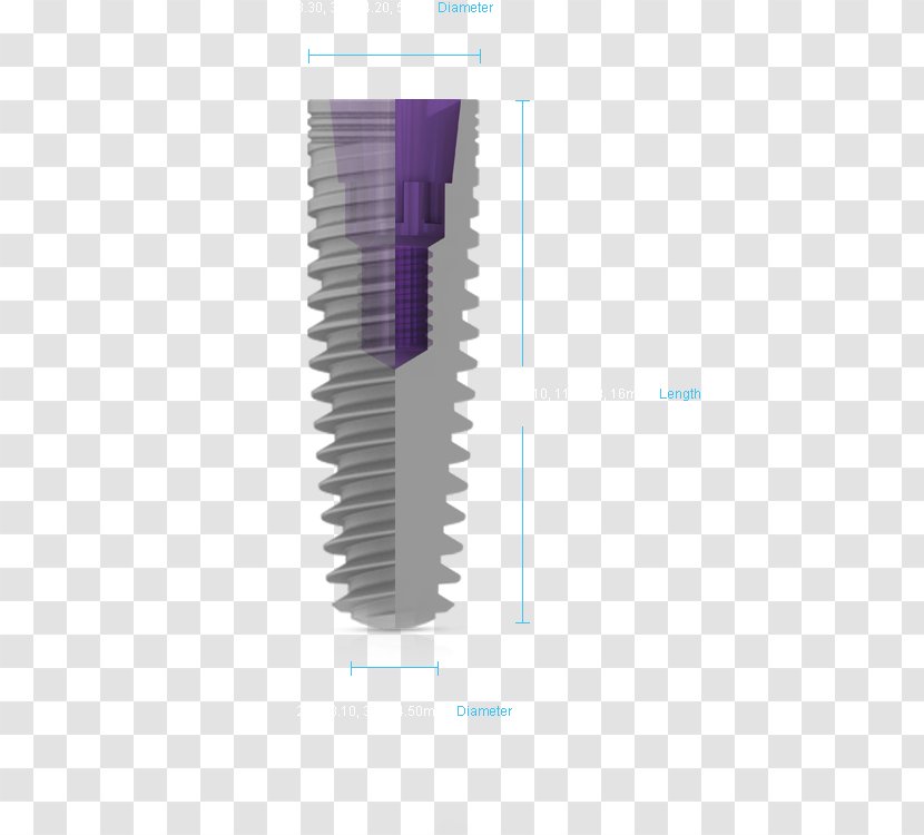 Dental Implant Dentistry Abutment Shape - Area Transparent PNG