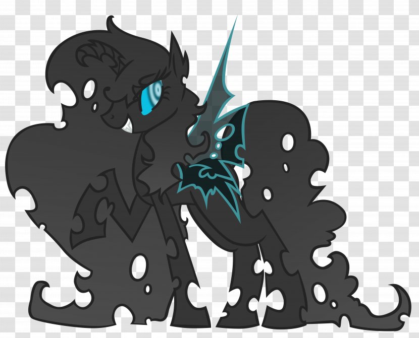 Pony Girls Changeling DeviantArt - Silhouette - Online Art Gallery Transparent PNG