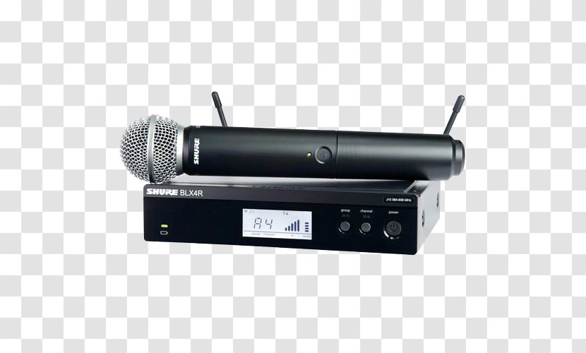 Shure SM58 Wireless Microphone Beta 58A - 58a Transparent PNG