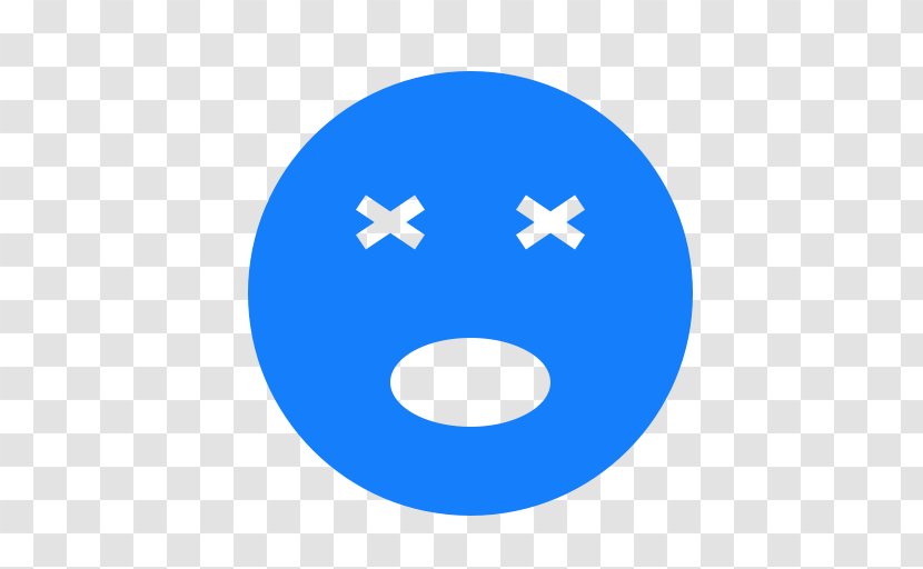 Smile Sky Symbol - Royal Blue Transparent PNG