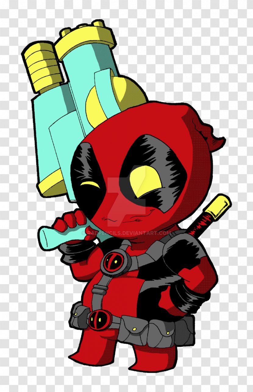 Deadpool Drawing Marvel Comics Superhero Comic Book Transparent PNG