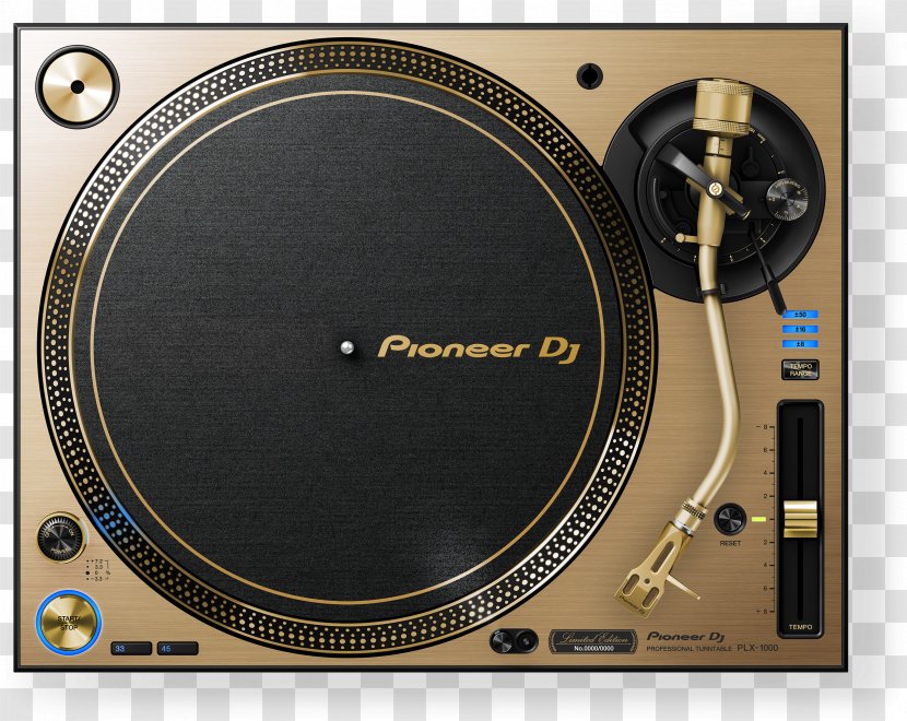 Pioneer PLX-1000 Turntablism DJM-S9 Disc Jockey Direct-drive Turntable - Fade - Serato Audio Research Transparent PNG