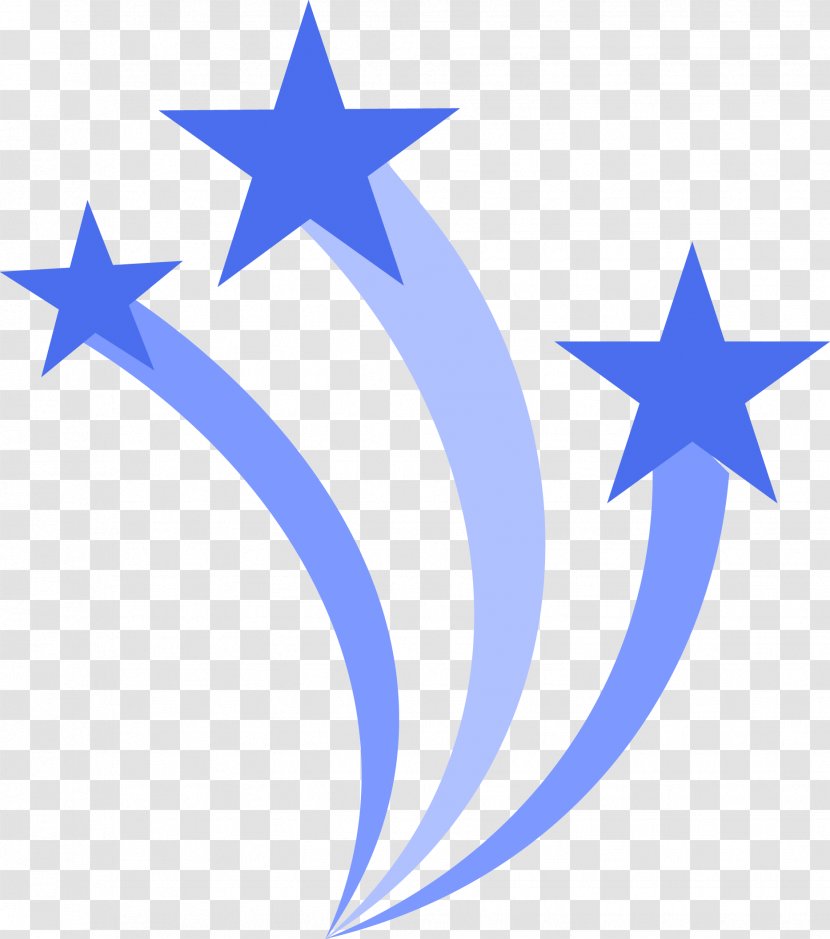 Logo Illustration - Star - Blue Fireworks Pictures Transparent PNG