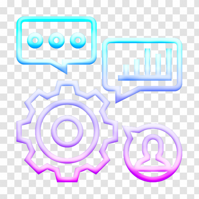 Gear Icon Skills Icon Business Analytics Icon Transparent PNG