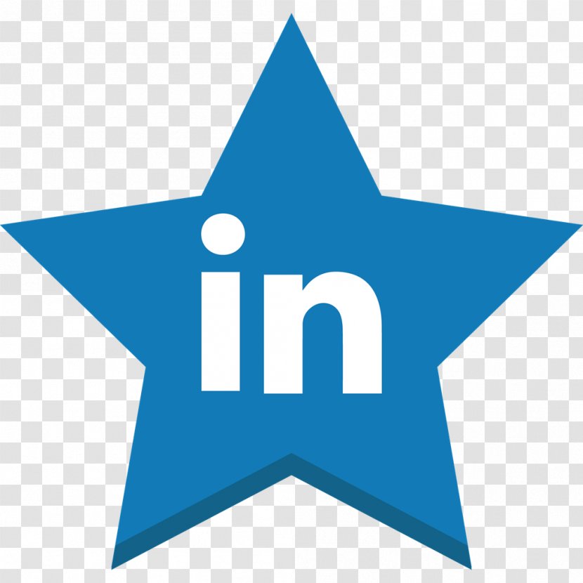 Social Media Star LinkedIn - Sign - Icons Transparent PNG