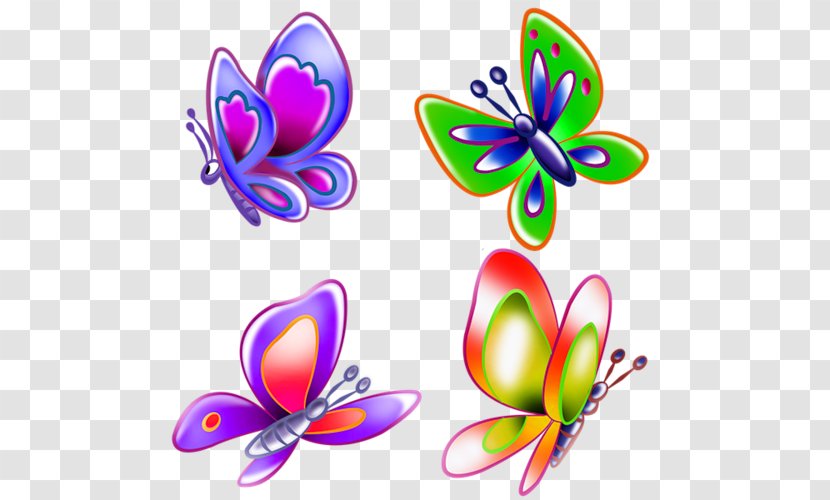 Butterfly Animation Clip Art Transparent PNG