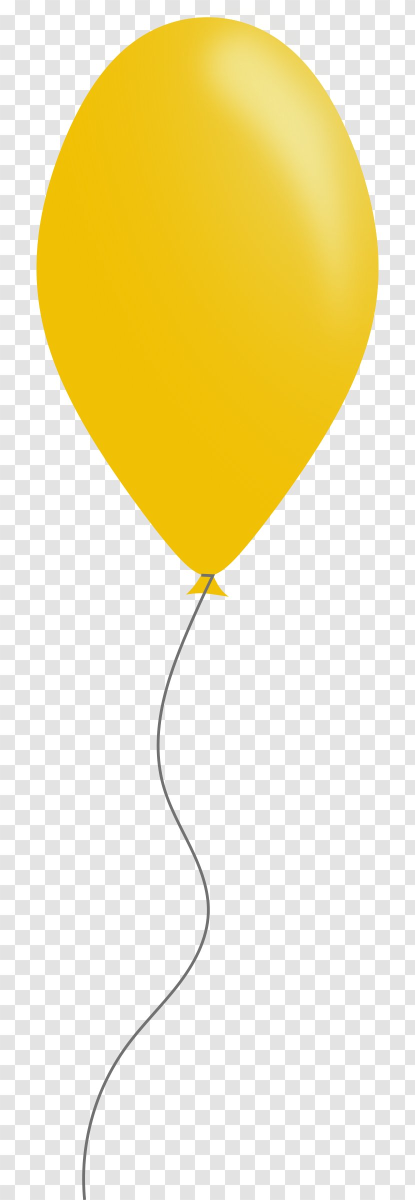 Yellow Balloon Angle Font - Cliparts Transparent PNG