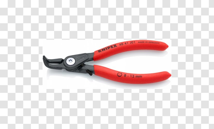 Diagonal Pliers Hand Tool Retaining Ring Knipex - Manufacturing Transparent PNG