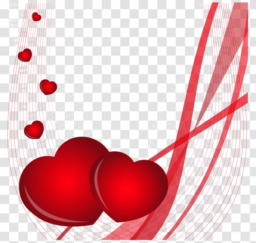 Valentine's Day Heart Clip Art - Silhouette - Decoration Transparent PNG