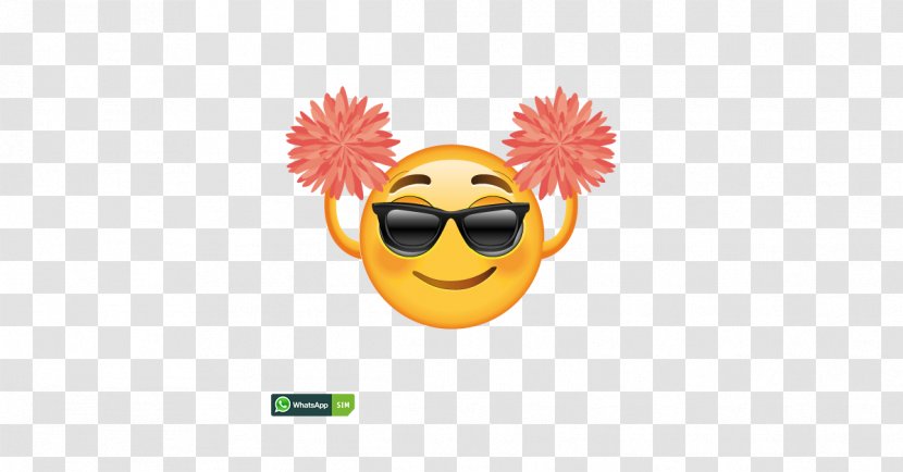 Smiley Emoticon Emoji Sunglasses - Text Transparent PNG