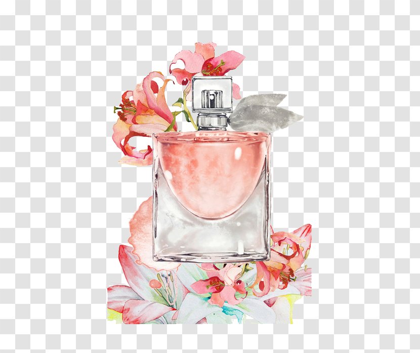 Perfume Bottle Painting - Health Beauty Transparent PNG