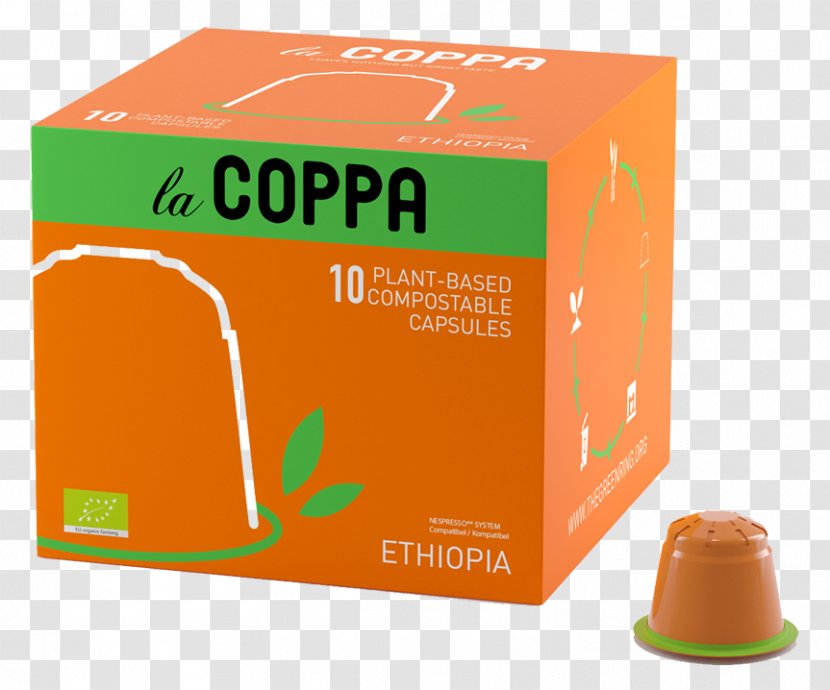 Arabica Coffee Capsula Di Caffè Organic Food Brand - Capsule Transparent PNG