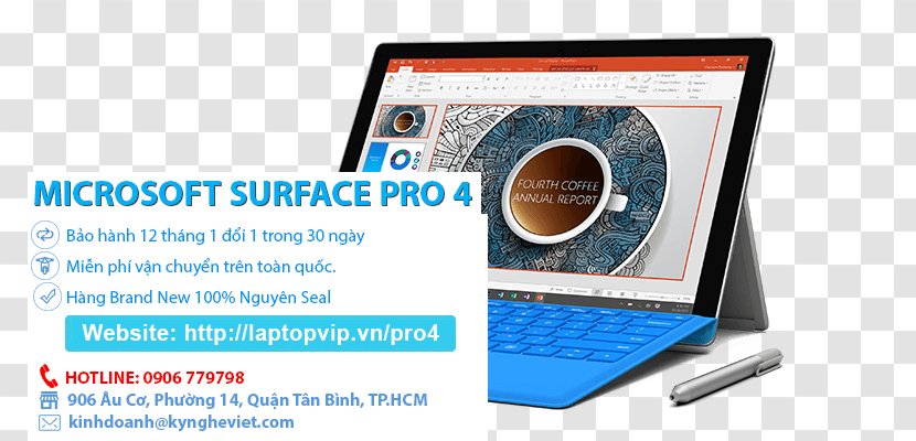 Surface Pro 4 Laptop Microsoft Tablet PC Solid-state Drive Transparent PNG