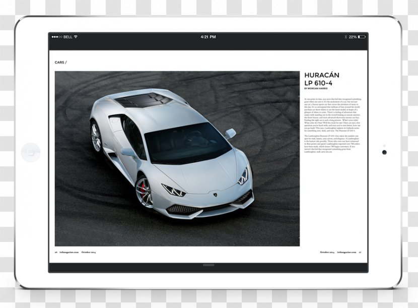Lamborghini Gallardo Car Urus Huracàn - Multimedia Transparent PNG