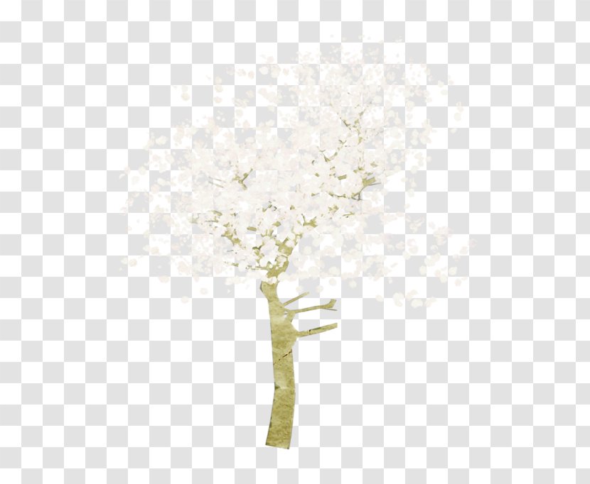 Petal Tree Cherry Blossom Clip Art - Flower - White Transparent PNG