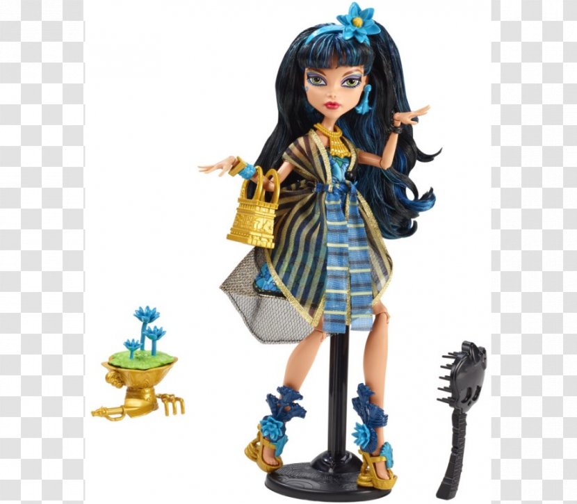Monster High Cleo De Nile Doll Toy Flower - Mattel Transparent PNG
