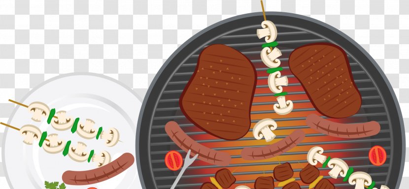 Churrasco Barbecue Poster Food - Party - Hand Painted Gourmet Transparent PNG