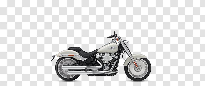 Cruiser Harley-Davidson FLSTF Fat Boy Softail Motorcycle - Vehicle Transparent PNG
