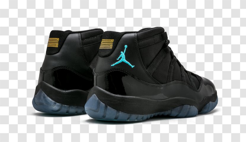 Air Jordan 11 Retro 378037 Jumpman XI Men's Shoe - Outdoor - Black NikePuma Shoes For Women 2013 Transparent PNG