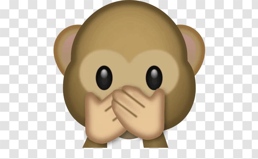 Emoji Monkey Grace Is Not A Dirty Word: And Other Misconceptions About - Face Transparent PNG