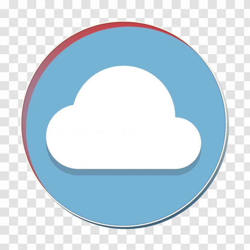 Cloud Icon Weather - Oval Logo Transparent PNG