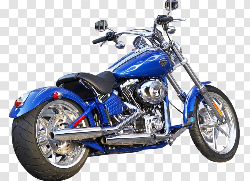 Harley-Davidson Super Glide Motorcycle Sportster - Exhaust System Transparent PNG