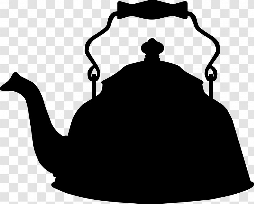 Teapot Teacup Silhouette Clip Art - Monochrome Photography - Chinese Tea Transparent PNG