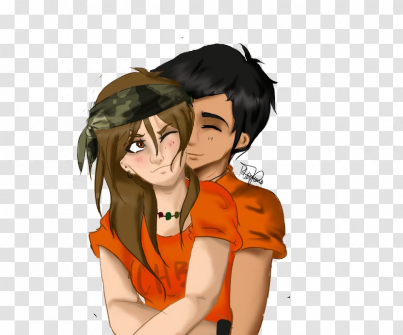 Percy Jackson & The Olympians Annabeth Chase Thalia Grace Clarisse La Rue - Heart - Cartoon Transparent PNG