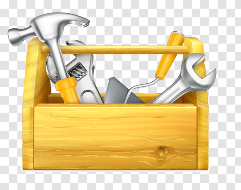 Toolbox Maintenance Illustration - Photography - Wood Utensils Box Transparent PNG