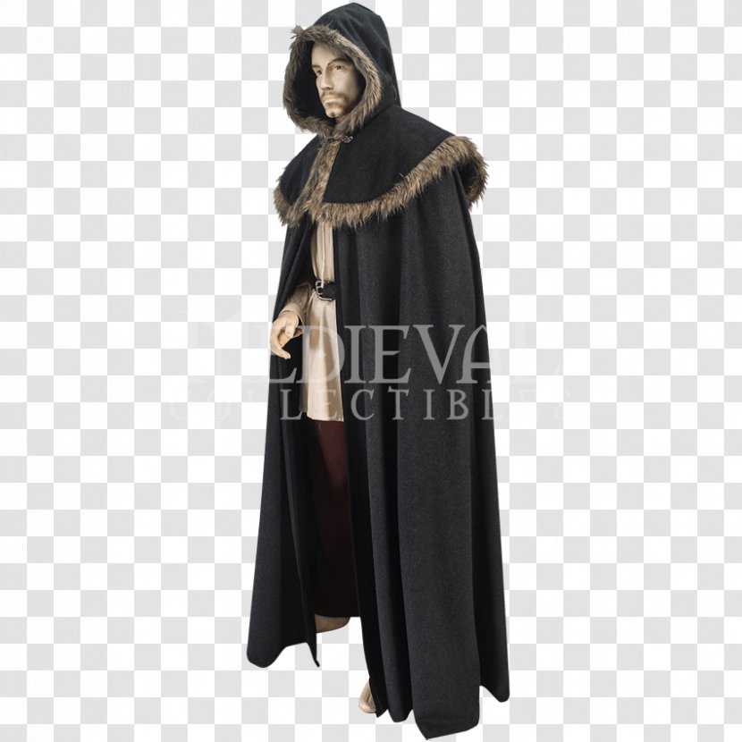 Robe Cloak Mantle Cape Fur Clothing - Dress Transparent PNG