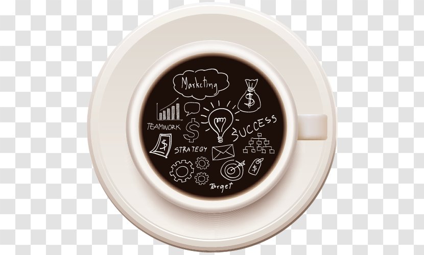 Coffee Digital Marketing Cafe Plan - Sales Transparent PNG