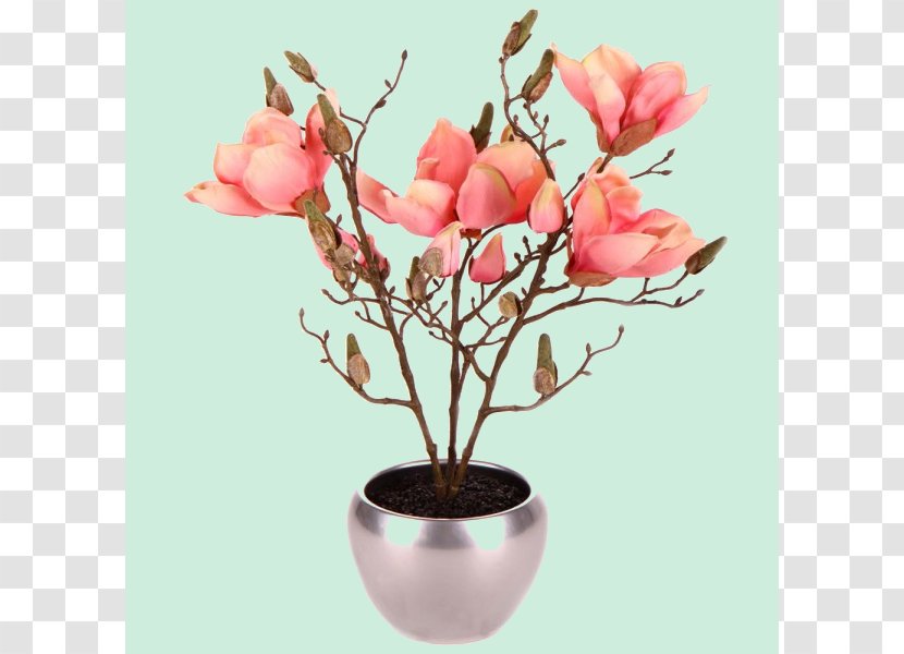 Flowerpot Floral Design Artificial Flower Cut Flowers - Flowering Plant Transparent PNG