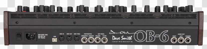 Dave Smith Instruments Musical Sound Synthesizers Oberheim OB-Xa Electronics - Audio Receiver - Ob Xa Transparent PNG