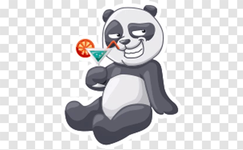 Red Panda Giant Sticker Bear Telegram - Facebook Messenger Transparent PNG