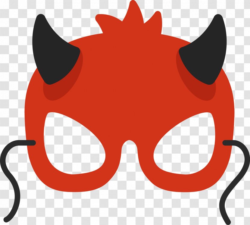 Mask Euclidean Vector Red - Smile - Marvel Transparent PNG