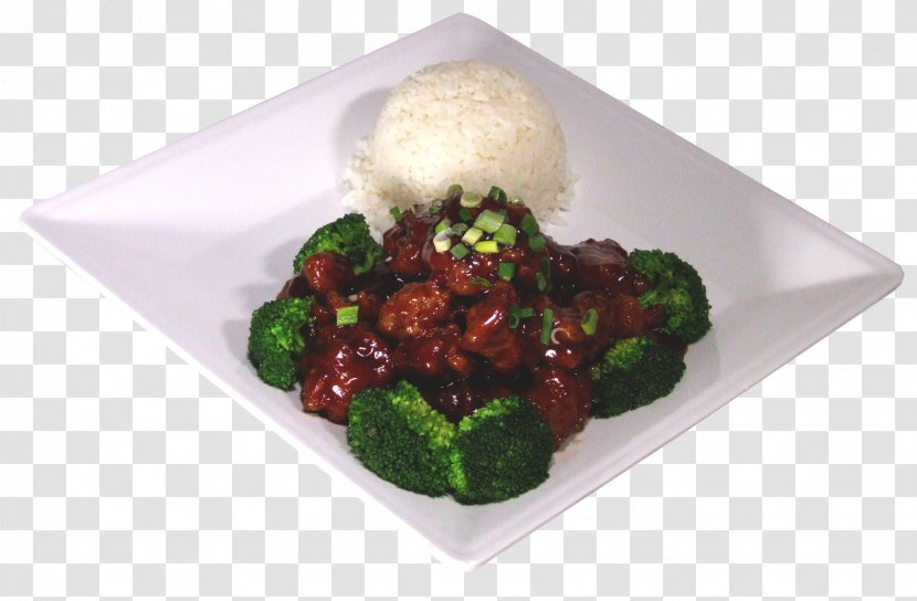 General Tso's Chicken Meatball American Chinese Cuisine - Takeout Transparent PNG