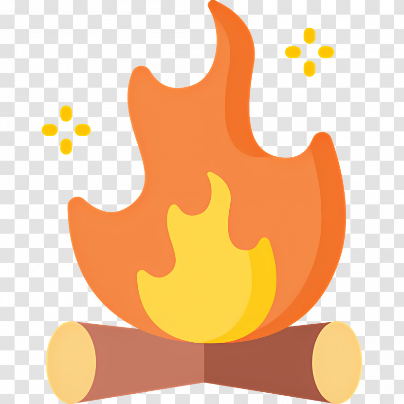 Camping Fire - Campfire Illustration With Warm Flames Transparent PNG